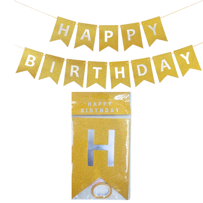 BANDERIN ESCAR.H/B DORADO X6000B