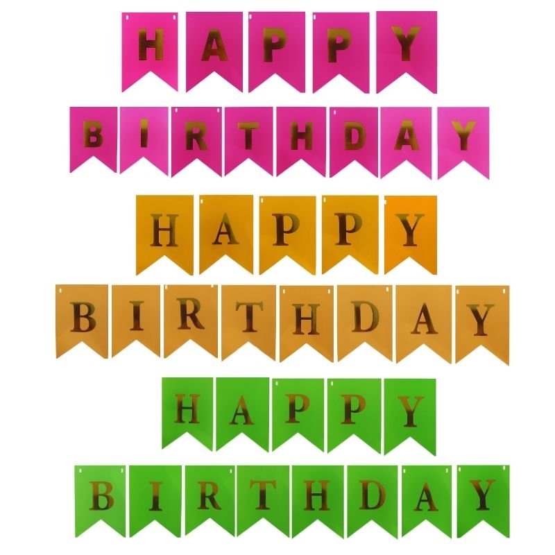 BANDERIN H/B NEON XU 3COLOR/600B