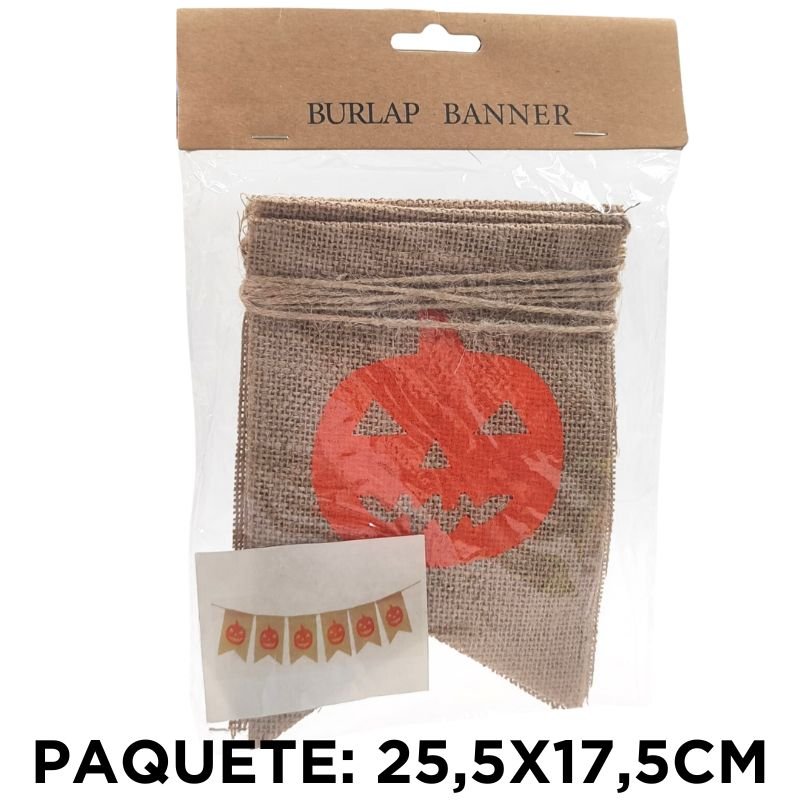 BANDERIN YUTE CALABAZA HLLWN X1 X200B