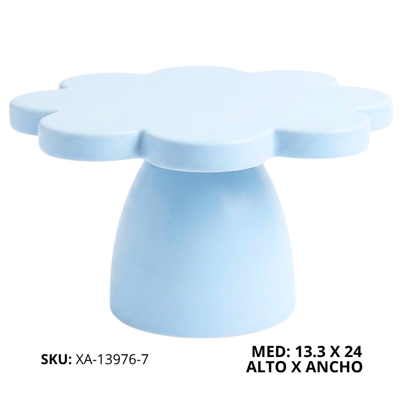 BASE FLOR P/TORTA PLAST CELESTE XU X72B