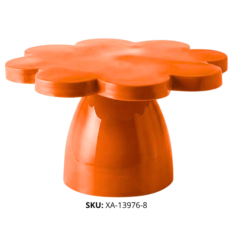 BASE FLOR P/TORTA PLAST NARANJA XU X72B