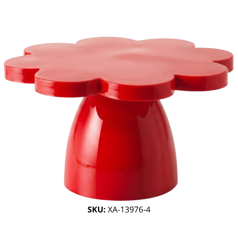 BASE FLOR P/TORTA PLAST ROJO XU X72B