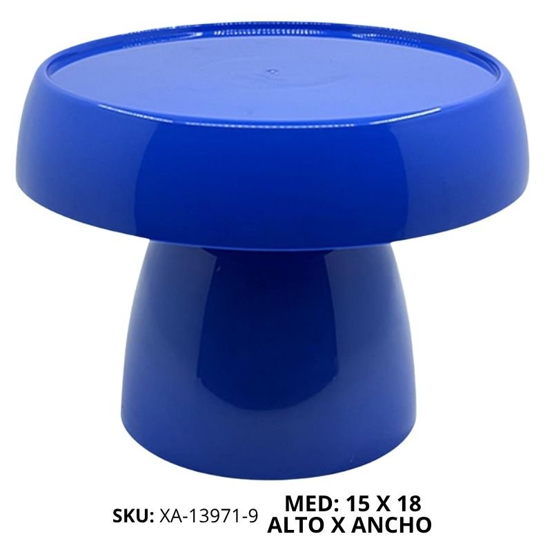 BASE HONGO PEQ TORTA PLAST AZUL XU X72B