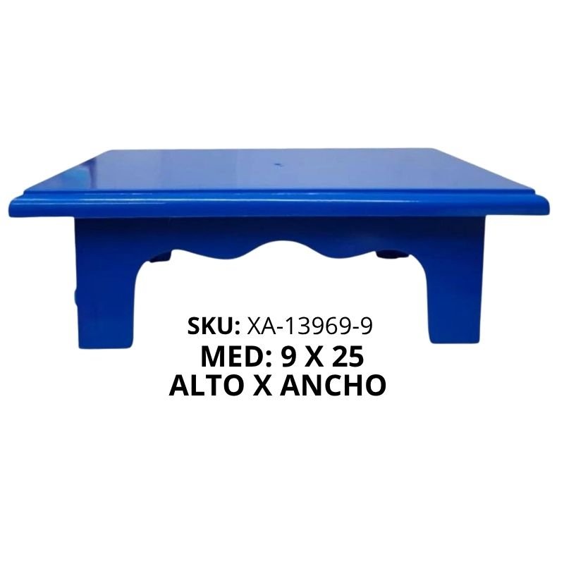 BASE MESITA TORTA PLAST AZUL XU X48B