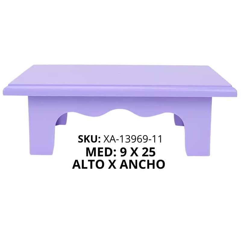 BASE MESITA TORTA PLAST LILA XU X48B