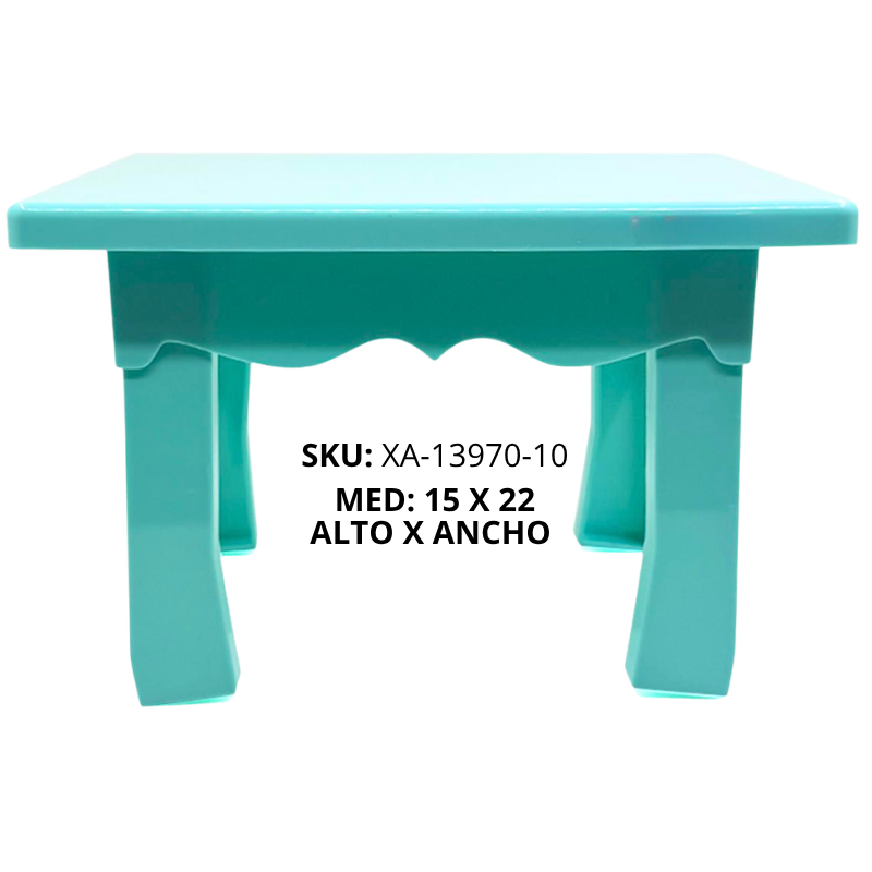 BASE MESITA TORTA VINTAGE PLAST MENTA XU X72B