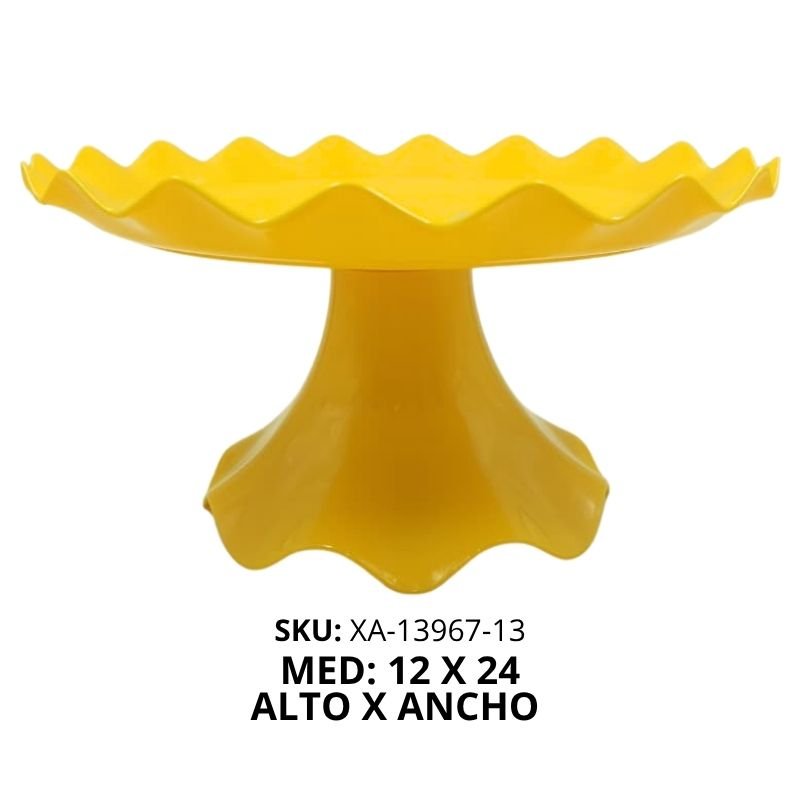 BASE P/BOCAD PLAST AMARILLA ONDAS XU X72B