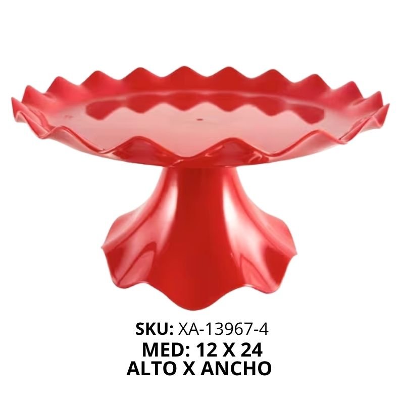 BASE P/BOCAD PLAST ROJO ONDAS XU X72B
