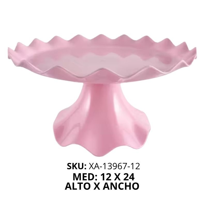 BASE P/BOCAD PLAST ROSA PAST ONDAS XU X72B