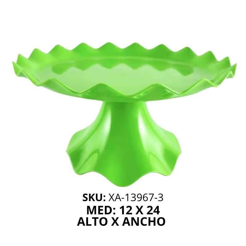 BASE P/BOCAD PLAST VERDE NEON ONDAS XU X72B