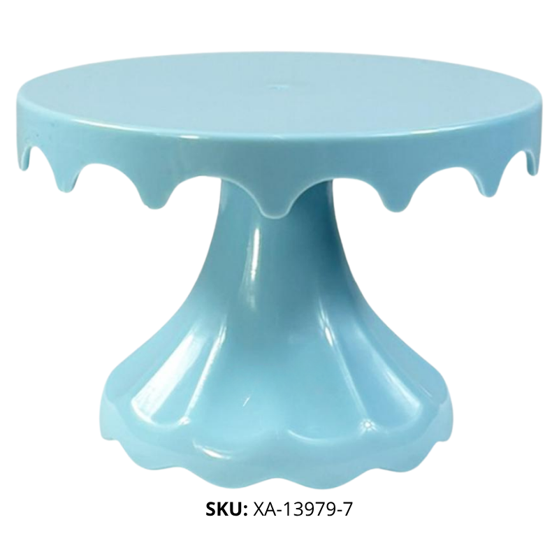 BASE P/TORTA FALDON PLAST CELESTE XU X200B