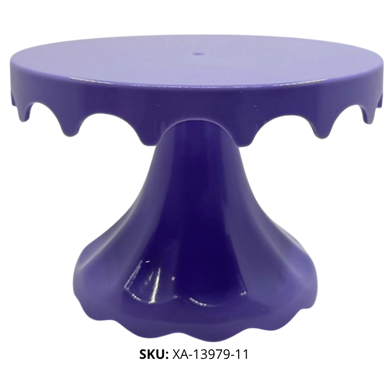 BASE P/TORTA FALDON PLAST LILA XU X200B