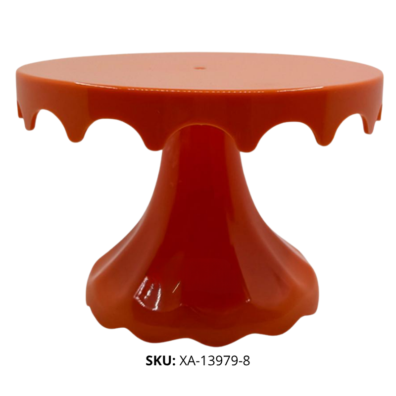 BASE P/TORTA FALDON PLAST NARANJA XU X200B