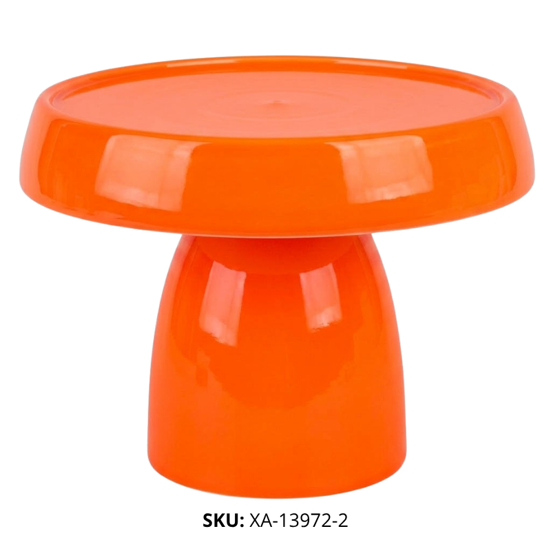BASE P/TORTA HONGO GRAN PLAST NARANJA NEON XU X60B