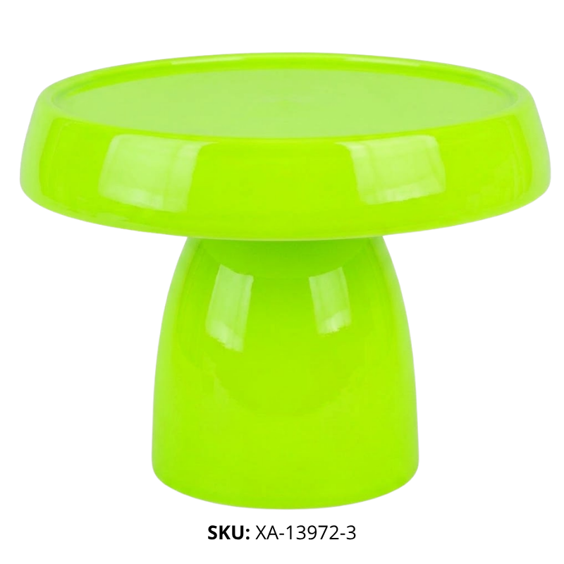 BASE P/TORTA HONGO GRAN PLAST VERDE NEON XU X60B