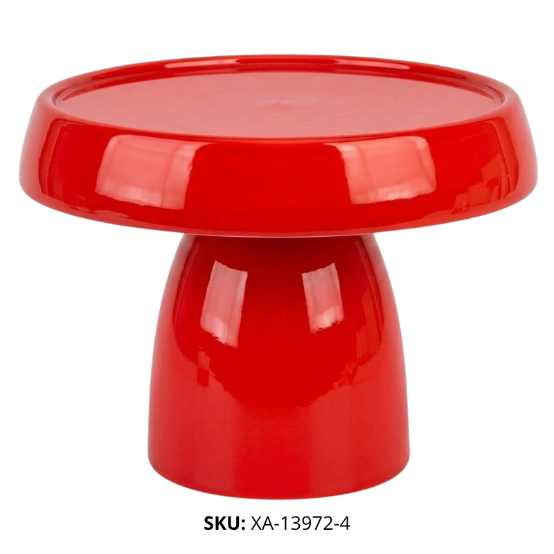 BASE P/TORTA HONGO GRAND PLAST ROJO XU X60B