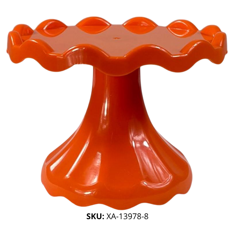 BASE P/TORTA ONDAS PLAST NARANJA XU X200B