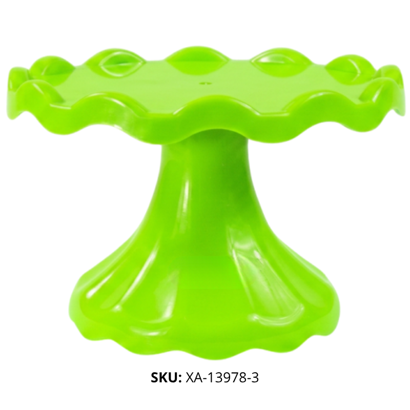 BASE P/TORTA ONDAS PLAST VERDE NEON XU X200B