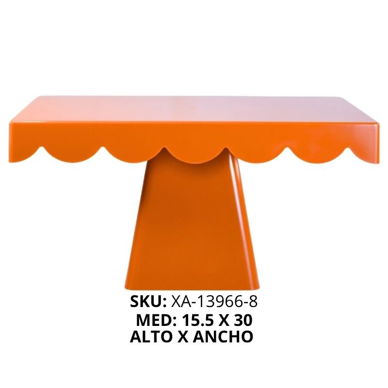 BASE PLAST RECT NARANJA P/BOCAD XU X60B