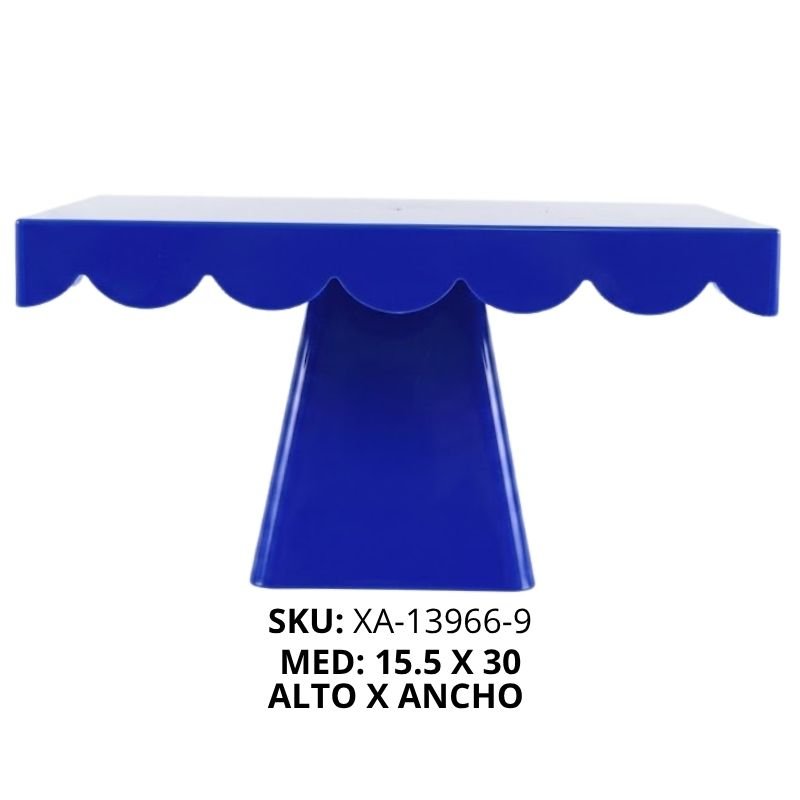 BASE PLAST RECT AZUL P/BOCAD XU X60B