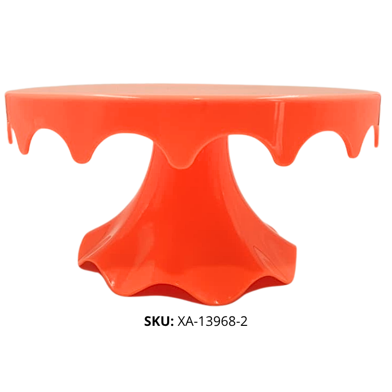 BASE TORTA PLAST NARANJA NEON XU X72B