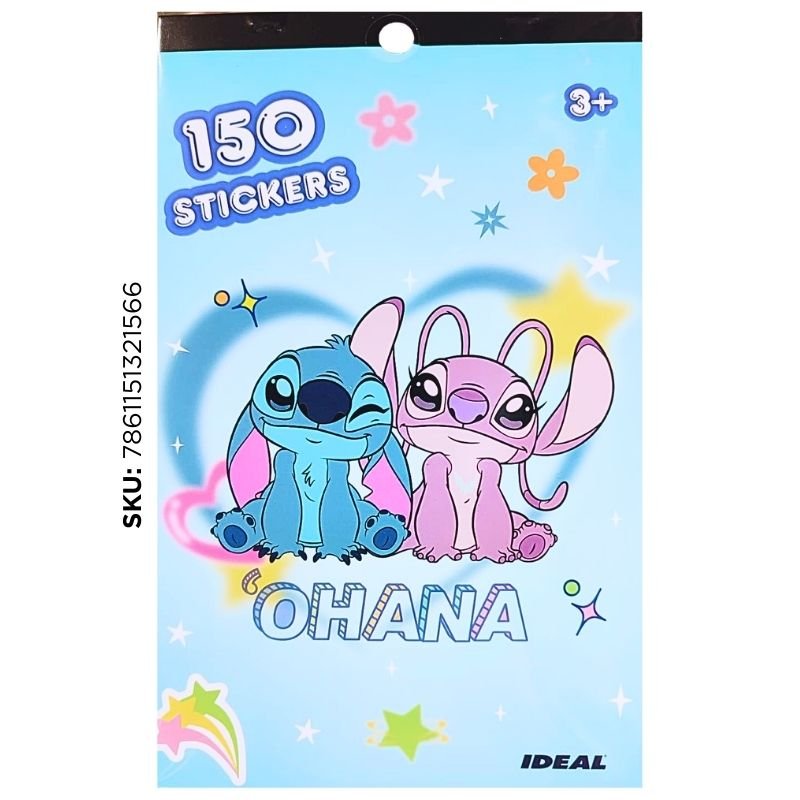 BLOCK STICKERS IDEAL LILO Y STITCH 150 XU