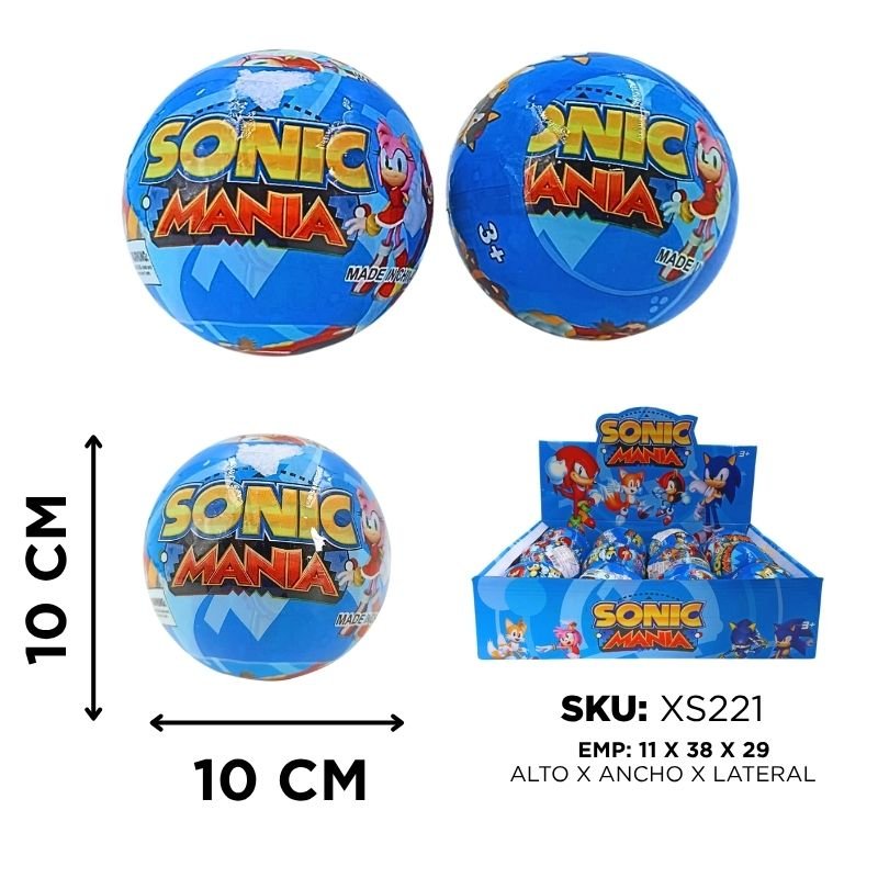 BOLA SORPRESA SONIC CX12 BX288