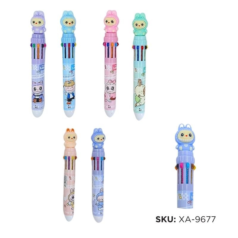BOLIGRAFO LABUBU MULTICOLOR XU X36P X1296B