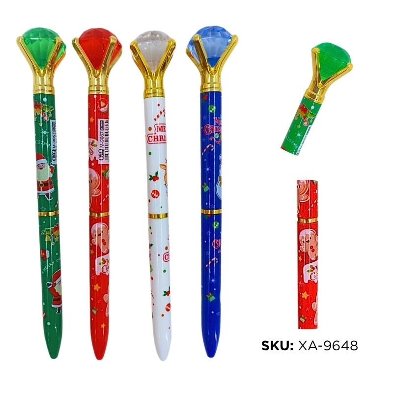 BOLIGRAFO NAVIDAD DIAMANTE XU X48P X1728B