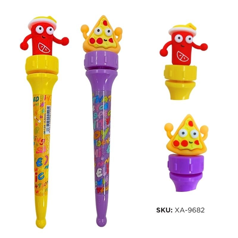 BOLIGRAFO PIZZA/SODA GIRAT. XU X36P X1296B